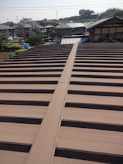 工事前の屋根の状態
