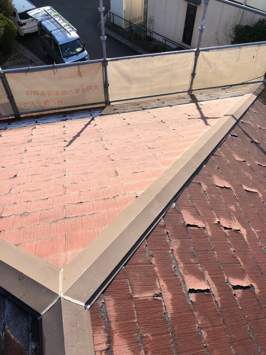 工事前　屋根の状態