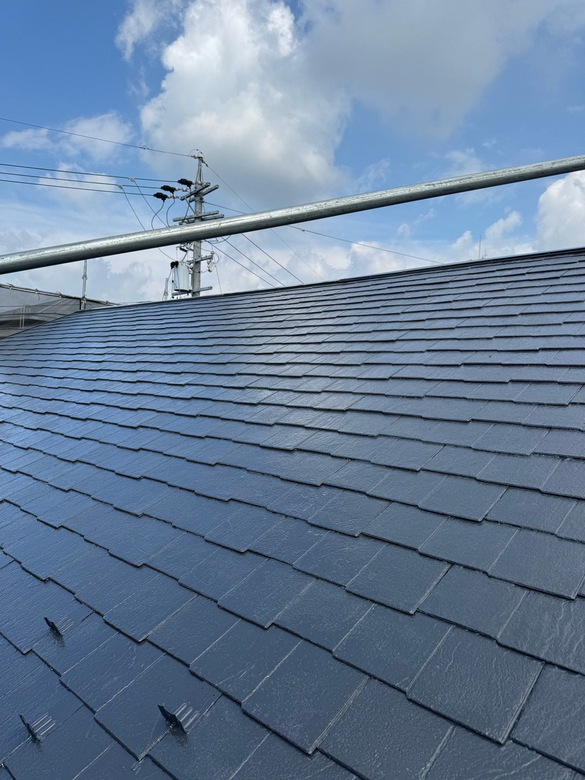 屋根　塗装後