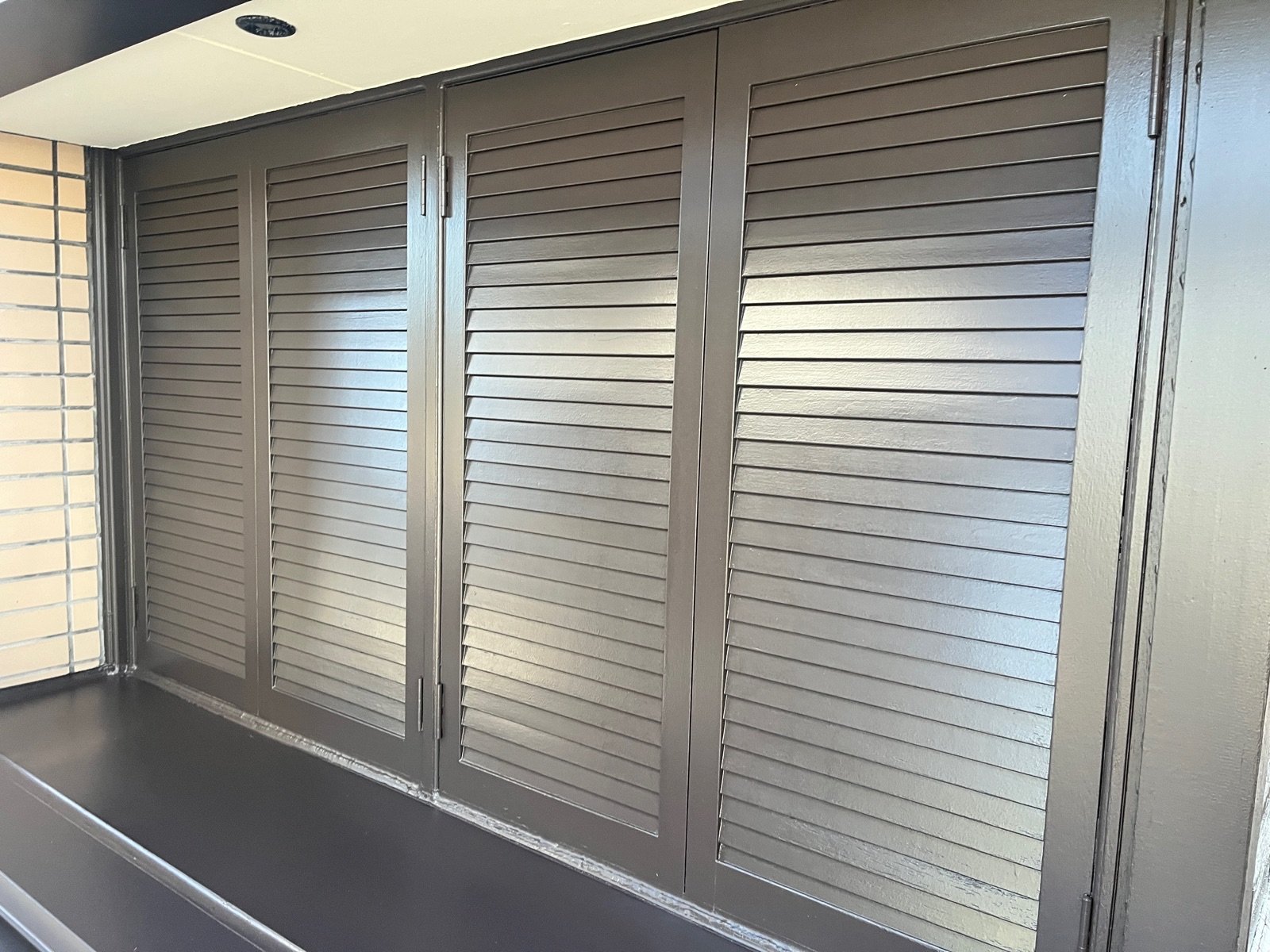 ルーバー 塗装後