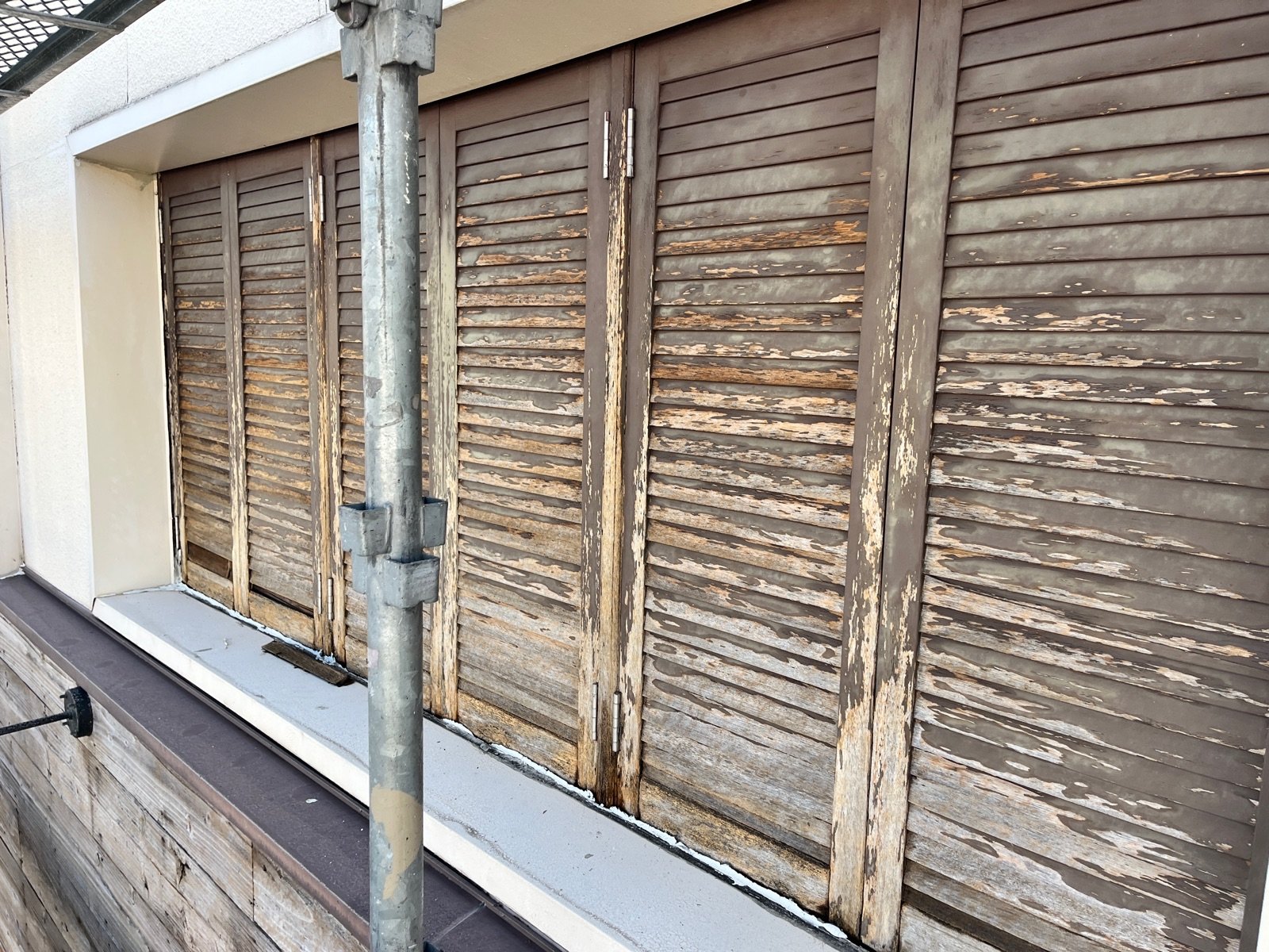 ルーバー 塗装前