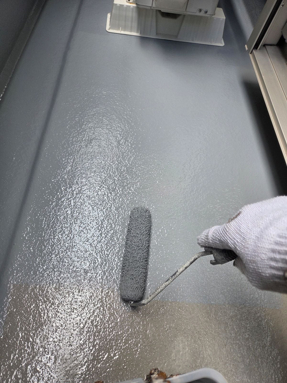 ベランダ塗装